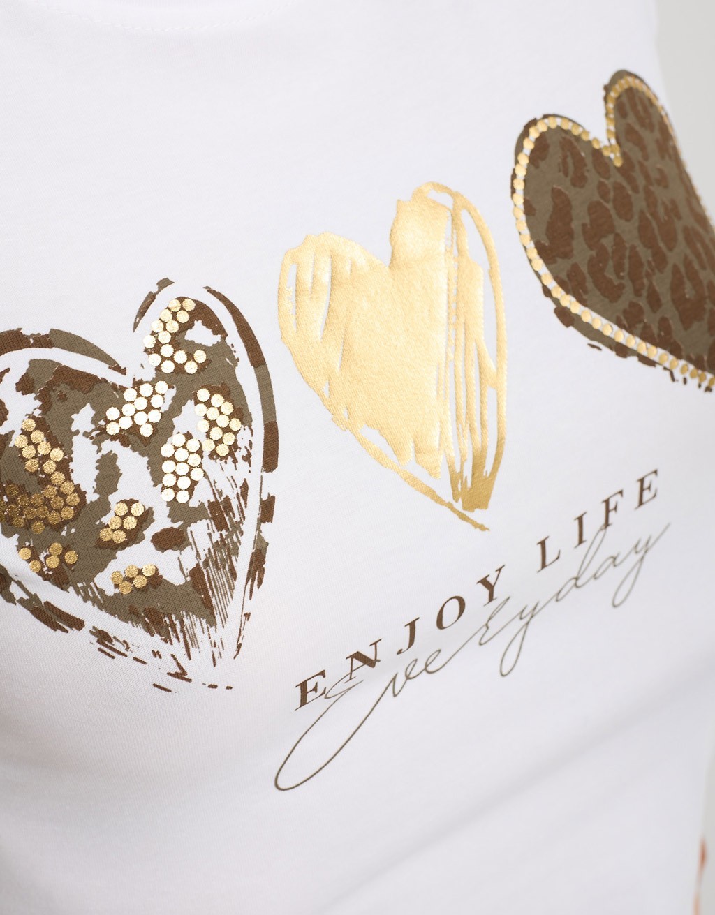 T-shirt Cuori Animalier