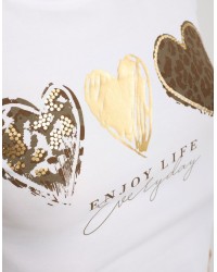 T-shirt Cuori Animalier