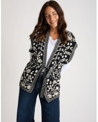 Gilet In Maglia Fantasia