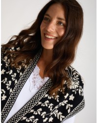Gilet In Maglia Fantasia