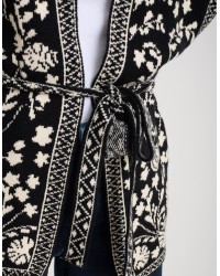 Gilet In Maglia Fantasia