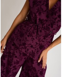 Pantalone Palazzo Floccato