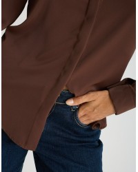 Camicia Effetto Lucido