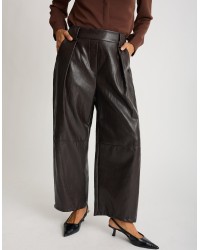 Pantalone Baloon Crop Ecopelle