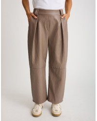 Pantalone Baloon Crop Ecopelle