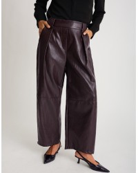 Pantalone Baloon Crop Ecopelle