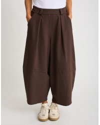 Pantalone Punto Milano Baloon Crop