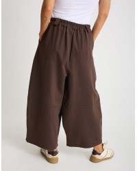 Pantalone Punto Milano Baloon Crop