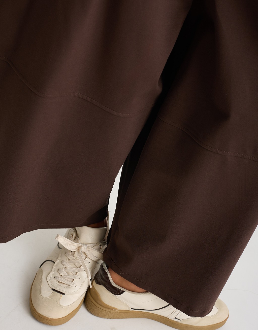 Pantalone Punto Milano Baloon Crop