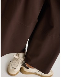 Pantalone Punto Milano Baloon Crop