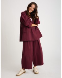 Pantalone Punto Milano Baloon Crop