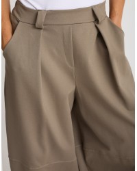 Pantalone Punto Milano Baloon Crop