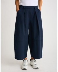 Pantalone Punto Milano Baloon Crop