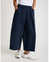 Pantalone Punto Milano Baloon Crop