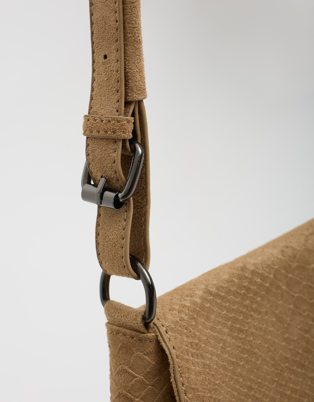Borsa a Tracolla Wild Glam Effetto Suede