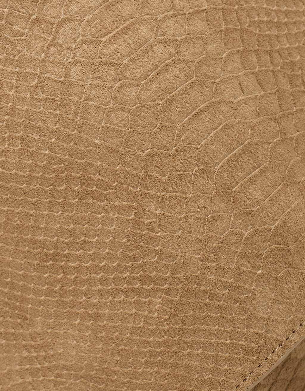 Borsa a Tracolla Wild Glam Effetto Suede