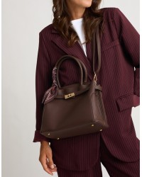 Borsa a Mano Paris Chic con Foulard