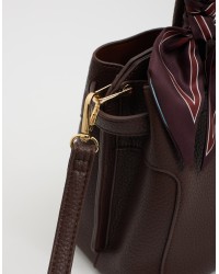 Borsa a Mano Paris Chic con Foulard