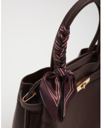 Borsa a Mano Paris Chic con Foulard