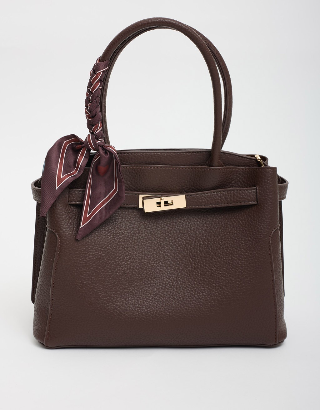 Borsa a Mano Paris Chic con Foulard