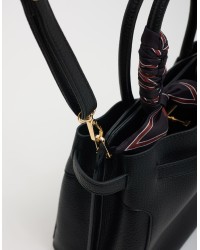 Borsa a Mano Paris Chic con Foulard