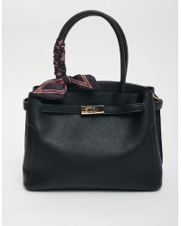 Borsa a Mano Paris Chic con Foulard