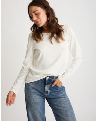 Maglia Cotone Slim Taglio Laser