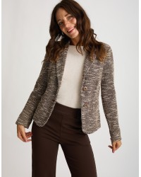 Giacca Jacquard Melange Lurex