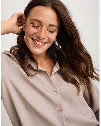 Camicia Fluida Pizzo Fondo