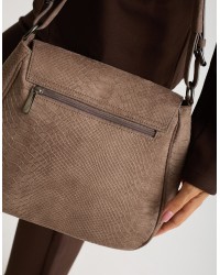 Borsa a Tracolla Wild Glam Effetto Suede