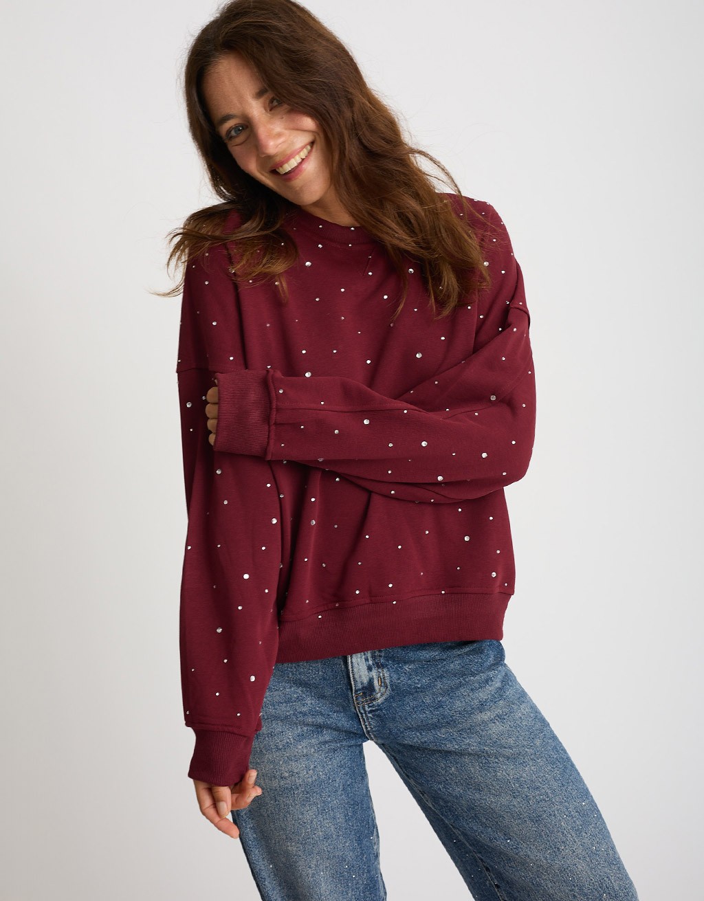 Felpa Strass