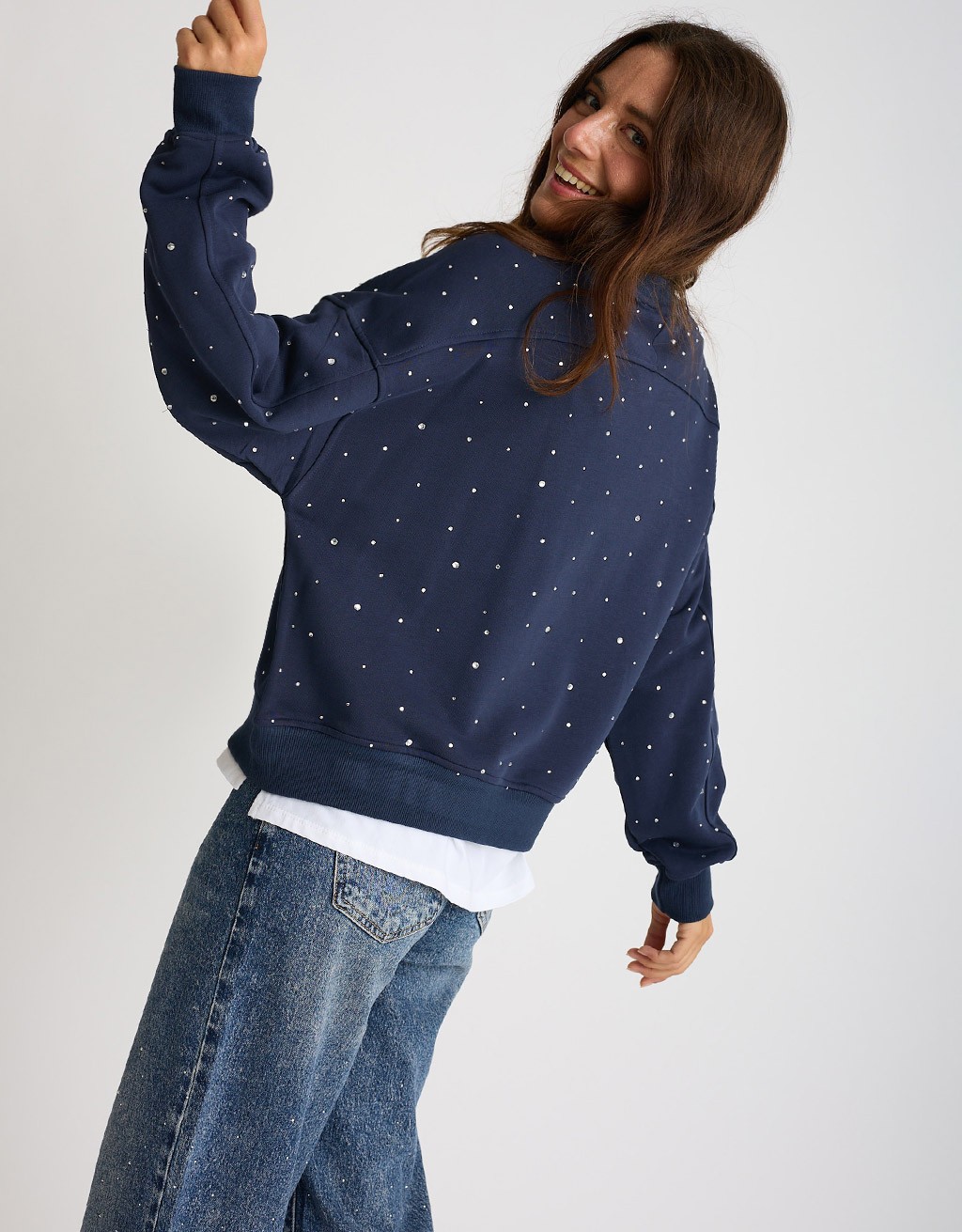 Felpa Strass