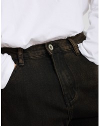 Jeans Palazzo Lavaggio Cioccolato