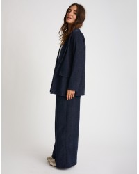 Pantalone Palazzo Effetto Ciniglia