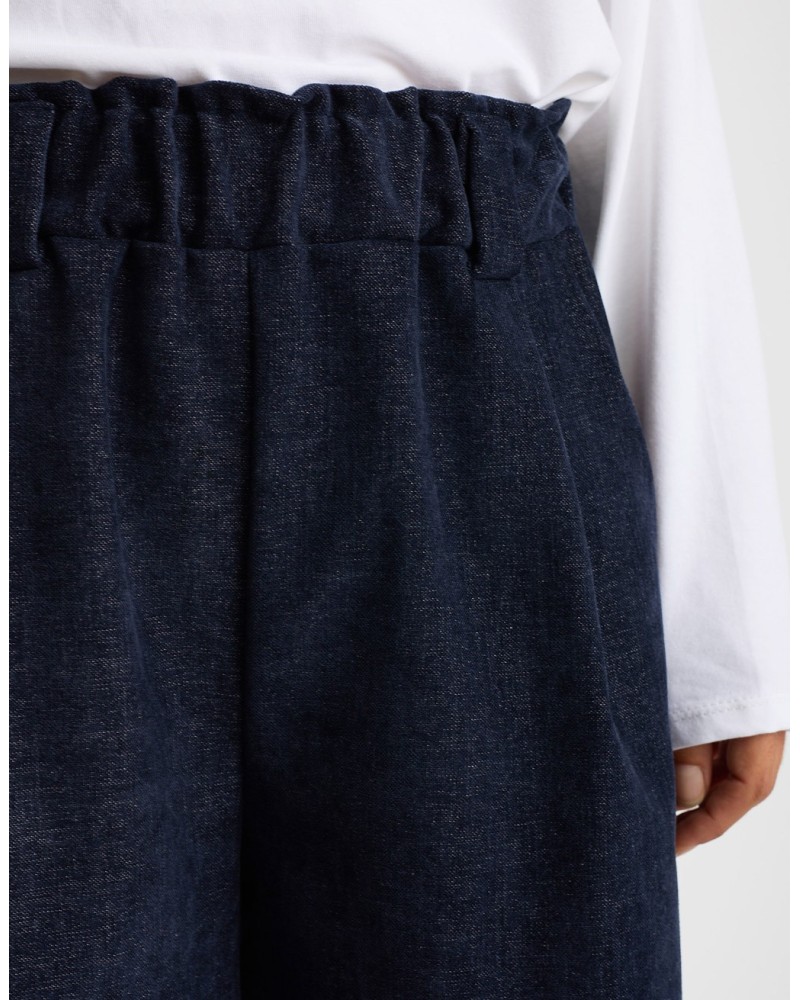 Pantalone Palazzo Effetto Ciniglia