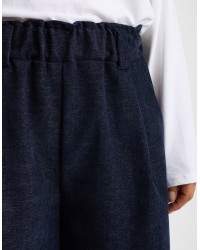 Pantalone Palazzo Effetto Ciniglia