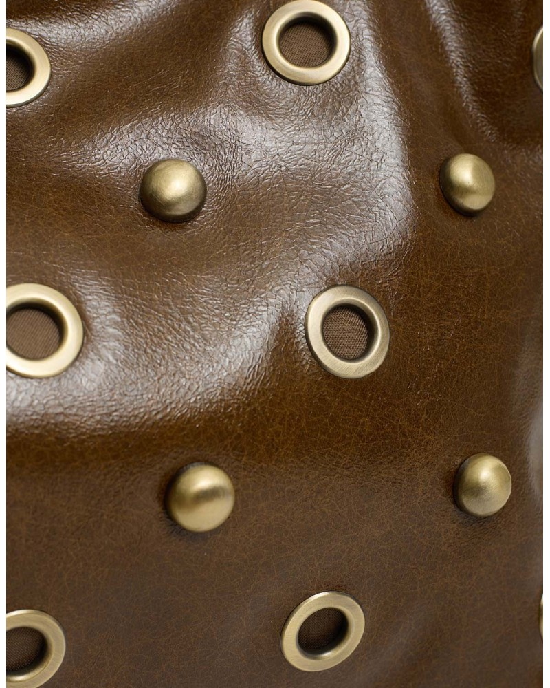 Borsa Rock-Chic  Borchie Occhielli
