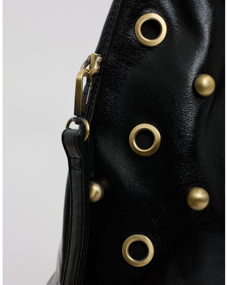 Borsa Rock-Chic  Borchie Occhielli
