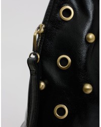 Borsa Rock-Chic  Borchie Occhielli