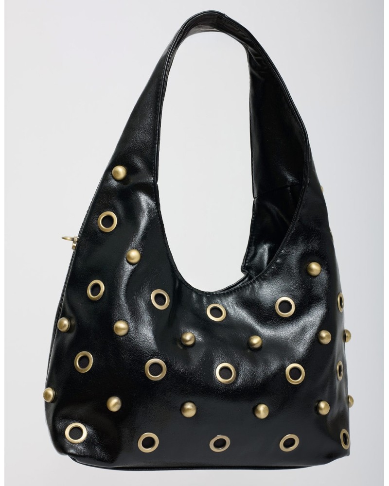 Borsa Rock-Chic  Borchie Occhielli