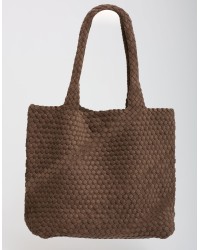 Borsa Shopping Intrecciata con Pochette