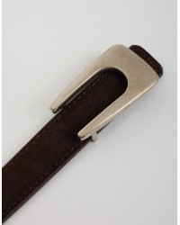 Cintura in Pelle Fibbia  Minimal Scoulpt