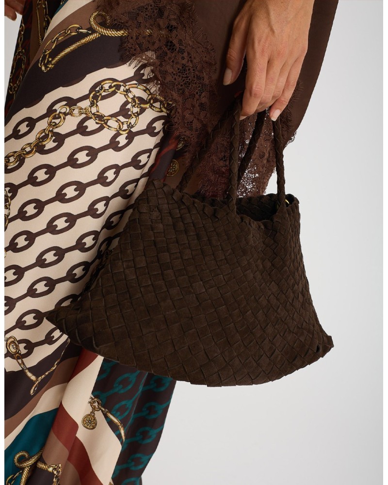 Borsa Pelle Intreccio