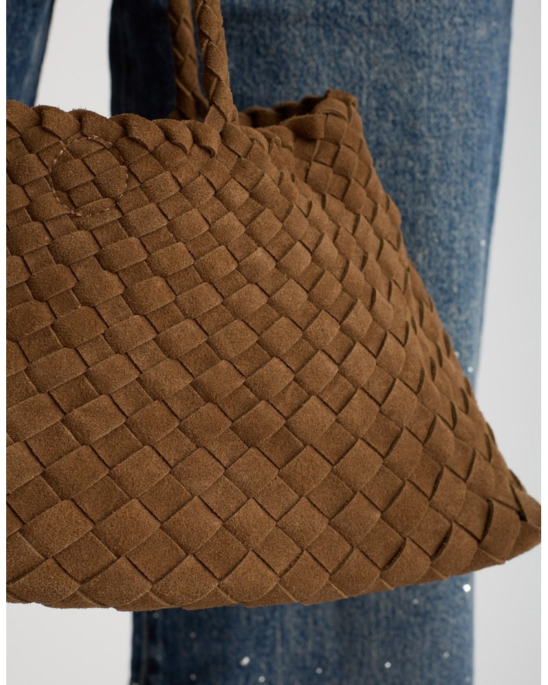 Borsa Pelle Intreccio