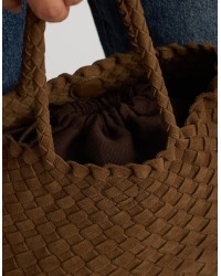 Borsa Pelle Intreccio
