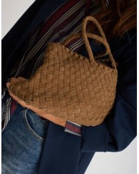 Borsa Pelle Intreccio