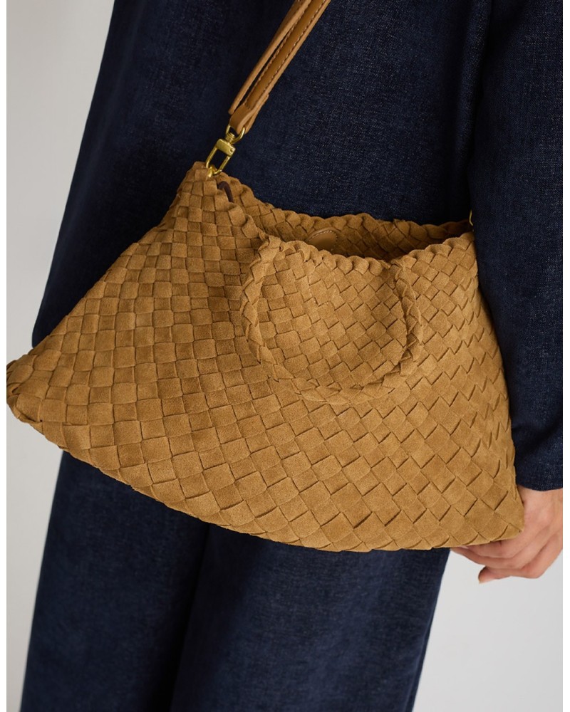 Borsa Pelle Intreccio