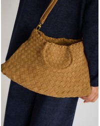 Borsa Pelle Intreccio