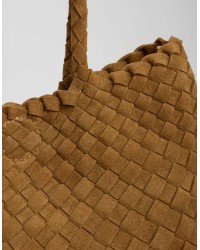Borsa Pelle Intreccio