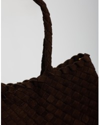 Borsa Pelle Intreccio